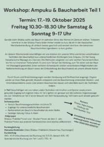 Workshop "Baucharbeit, Ampuku"